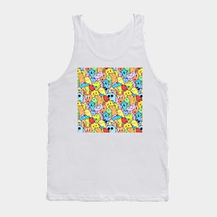 Cute Animal Doodles Tank Top